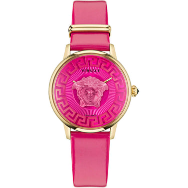Versace Damen Armbanduhr MEDUSA ALCHEMY pink, gold 38 mm VE6F00323